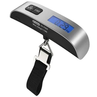 50kg110lb hook belt scale lcd digital electronic scale for travel suitcase luggage hanging scales weighing hand held