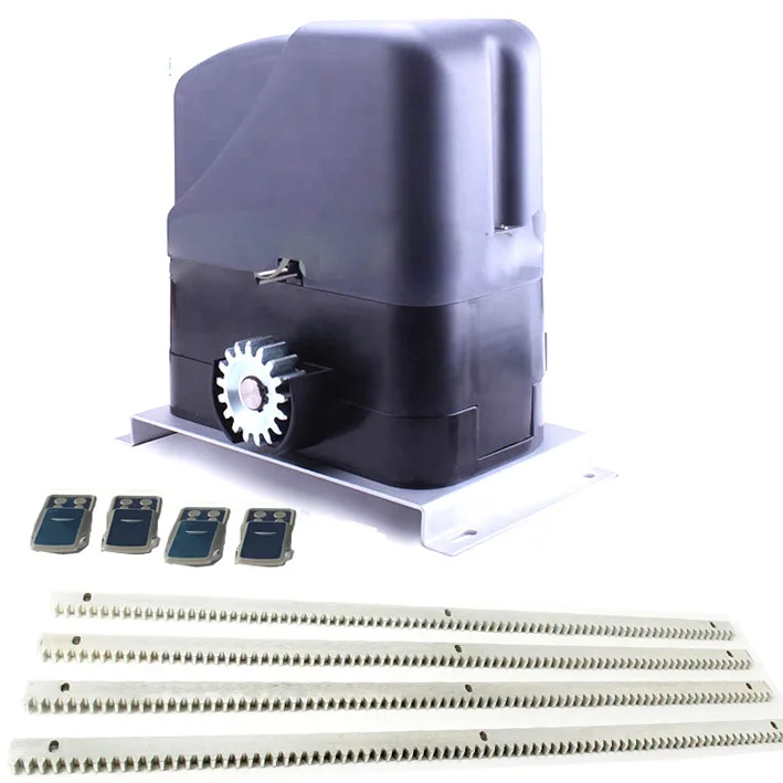 kit2 Комплект Безопасности DC 12V 800KG раздвижное электрическое устройство для открывания ворот автоматический мотор с 4 метровыми стальными стойками - Color: kit2