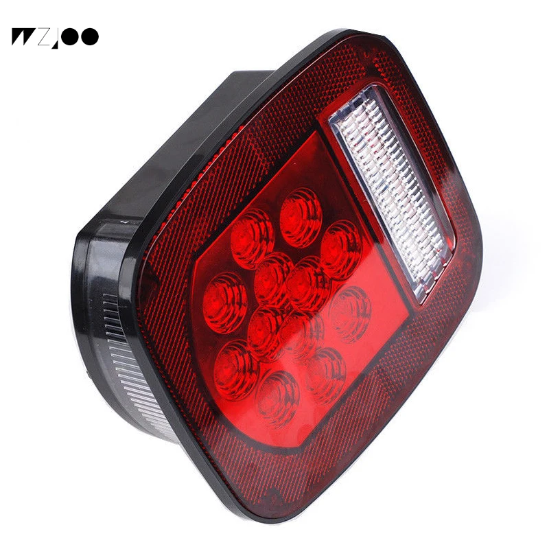 WZJOO универсальный прицеп 39 led/16led тормозной фонарь светильник для Jeep Wrangler TJ