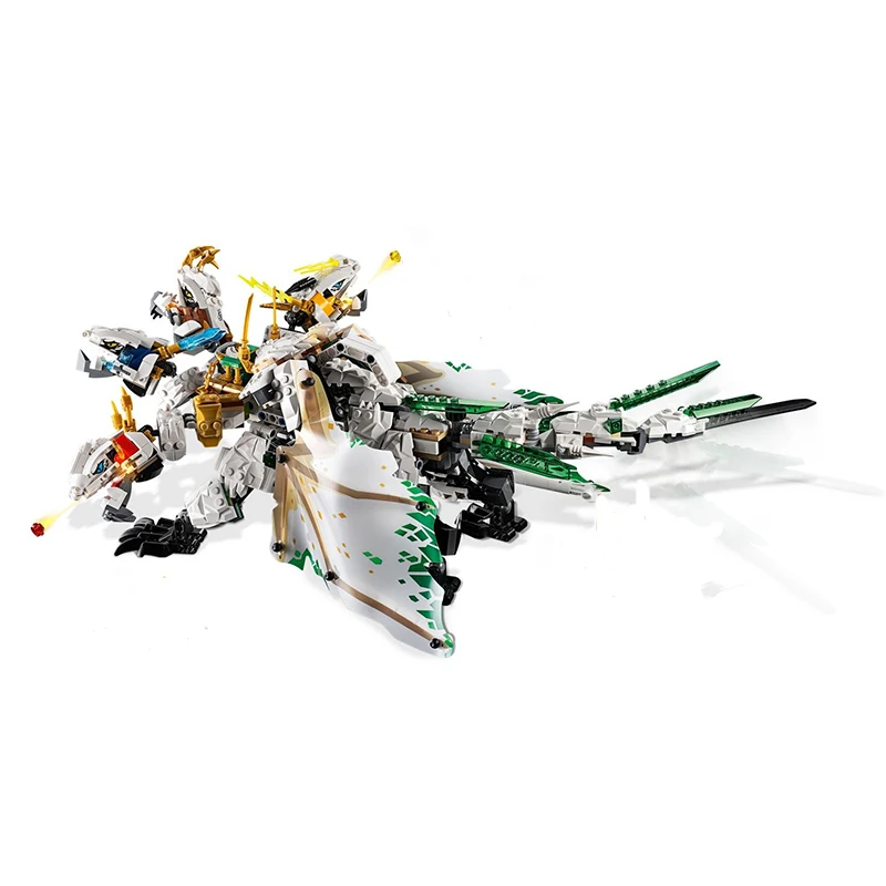 Новый набор ниндзя Ultra Dragon совместимы с Ниндзяго строительные блоки фигура