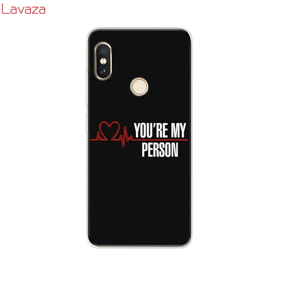 Твердый чехол для телефона Lavaza Greys Anatomy драма США TV Xiaomi Redmi 5A 5 Plus 6 Pro 6A Note 7 |