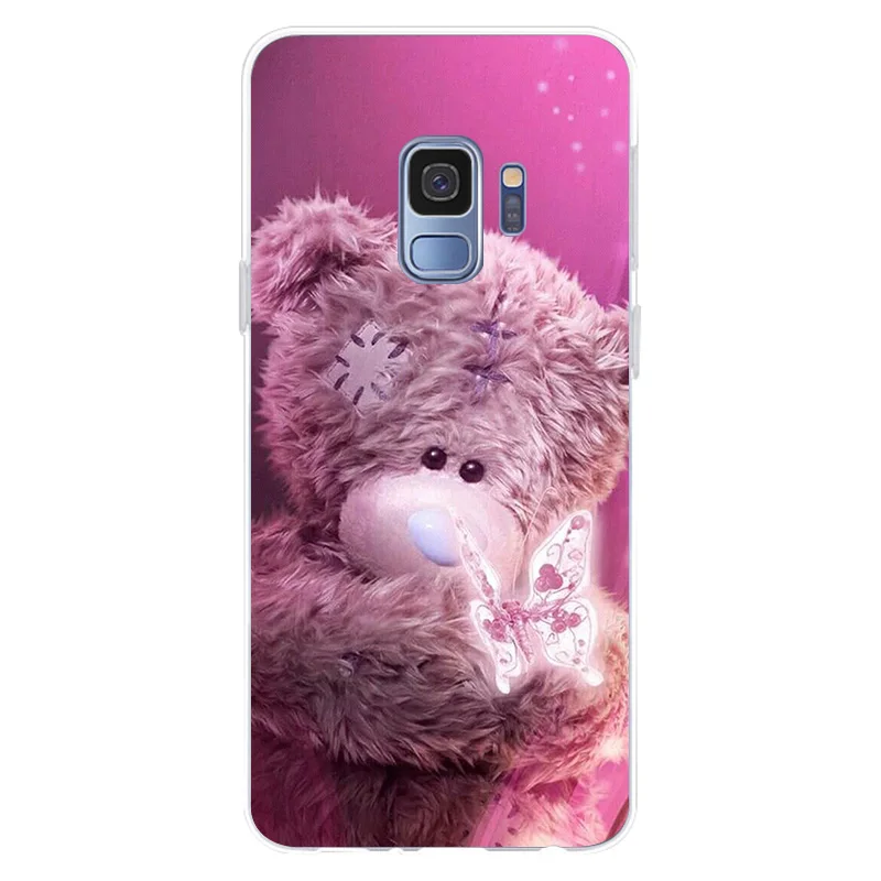 Чехол для Samsung Galaxy S6 S6edge A7 S7edge S8 S9 Plus A5 J5 J7 2016 Tatty Teddy Me To You Bear мягкий силиконовый