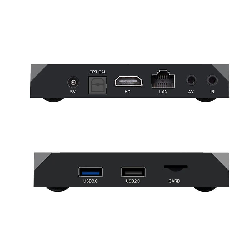 Android tv box X96 max smart tv box android 8,1 четырехъядерный процессор Amlogic S905X2 4 ГБ 32 ГБ 64 Гб 2,4G и 5 ГГц Wifi BT 1000M 4K ТВ-приставка