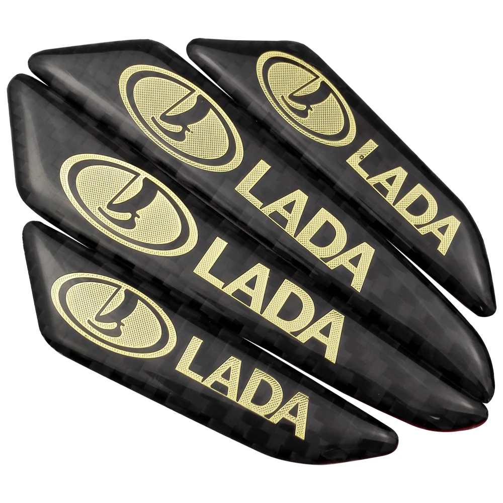 Эмблема против столкновений для Lada Kalina 1117 Kalina 1118 Priora 2 NIVA Safari Granta Largus Samara Vesta автомобильный бампер полосы наклейки