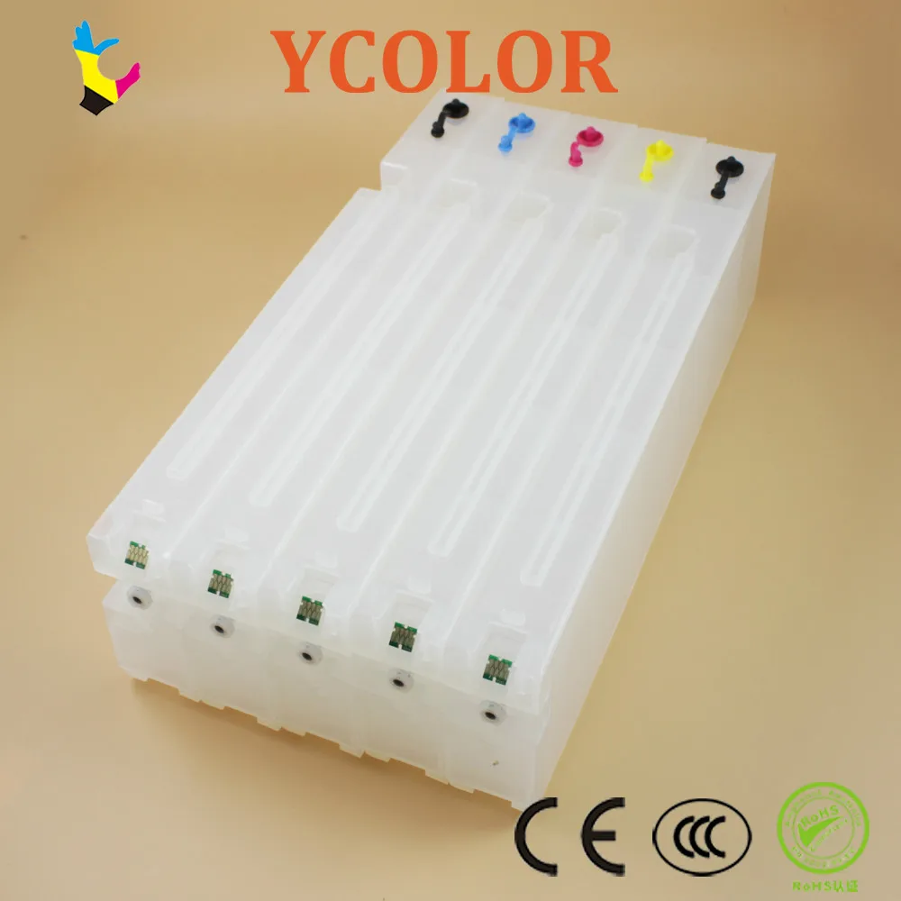 Перезаправляемый картридж 1000 мл для Epson SureColor T3070 T5070 T7070 T3000 T5000 T7000 T3270 T5270 T7270 с