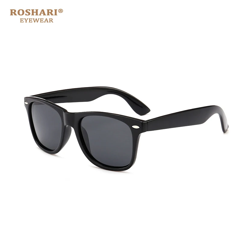 Солнцезащитные очки с заклепками UV400 для мужчин и женщин классические квадратные