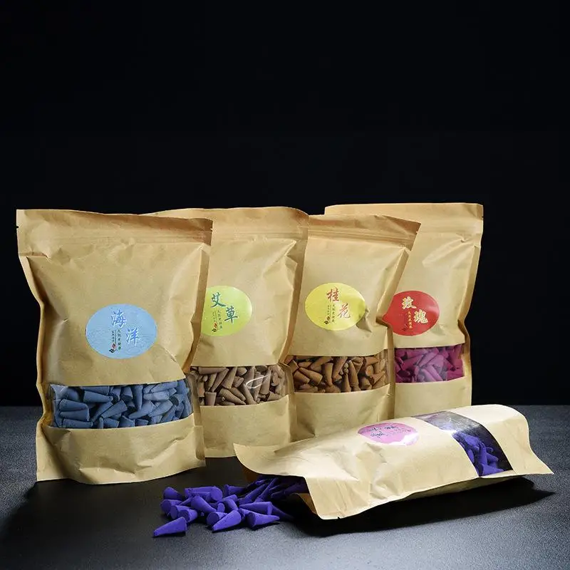 450 шт./кор. натуральный обратного Будда конусная Ладан Крытый пагода Роза Башня