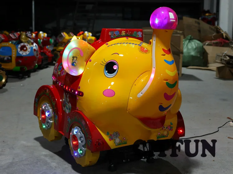 Милая желтая монета со слоном управляемая Kiddie торговый автомат CIT KR018B|Игры с