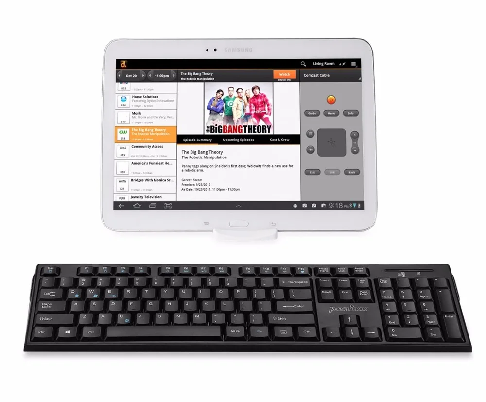 Perixx PERIBOARD-810 Bluetooth клавиатура универсальный ноутбук Настольный планшет ПК Windows, iOS и Android устройства. Bluetooth 3,0