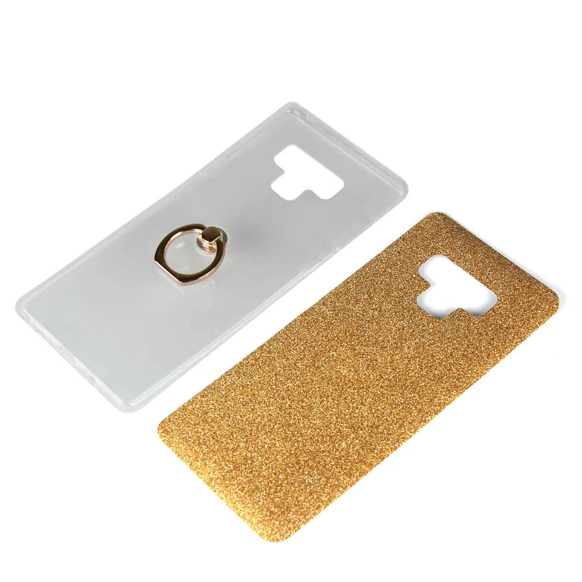 Чехол для samsung Galaxy Note 3 4 5 8 9 кольцо держатель Блестящий Мягкий ТПУ Coque чехол