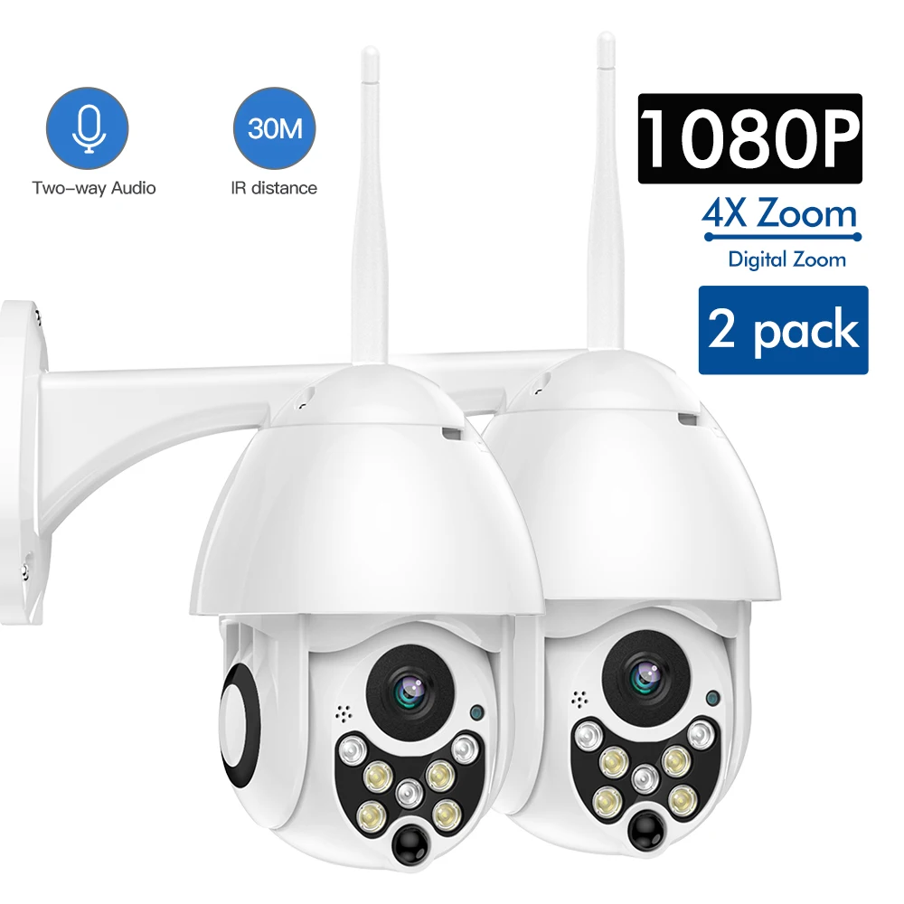 SDETER 1080P PTZ Wi-Fi камера наружная скоростная купольная Беспроводная IP-камера