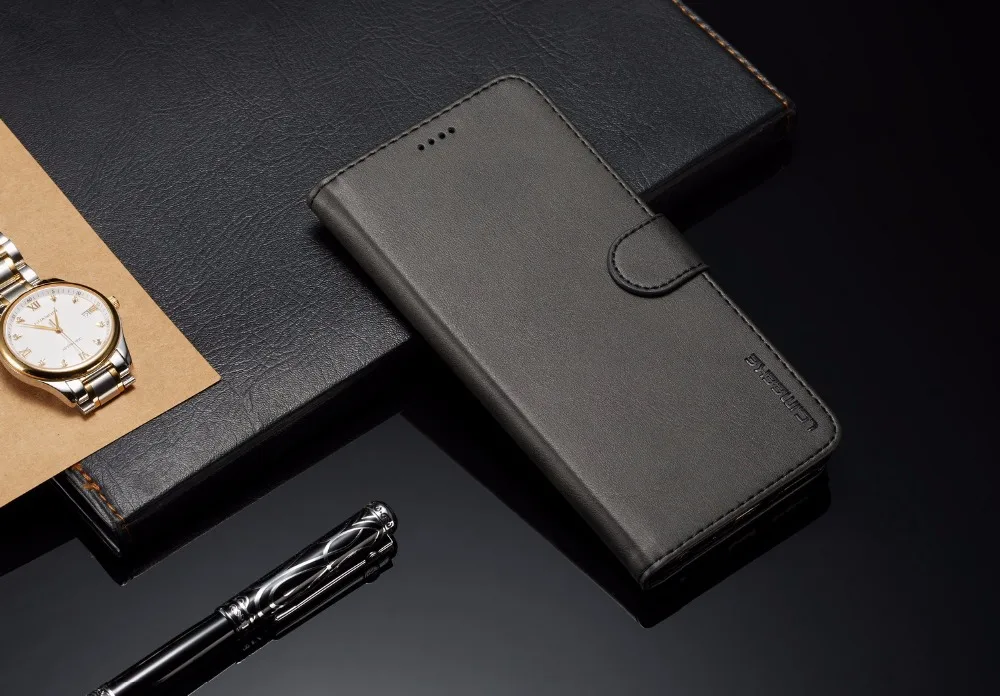 Откидной Чехол для Xiaomi mi A1 A2 Red mi Note 4 4A 4X5 5A 6 6A Pro Plus Prime Y1 с ретро роскошным полиуретановым бумажником, чехол для телефона