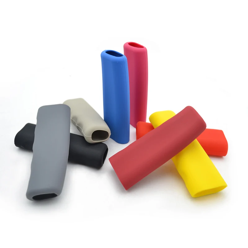 Противоскользящая силиконовая ручка переключения передач овальной формы для