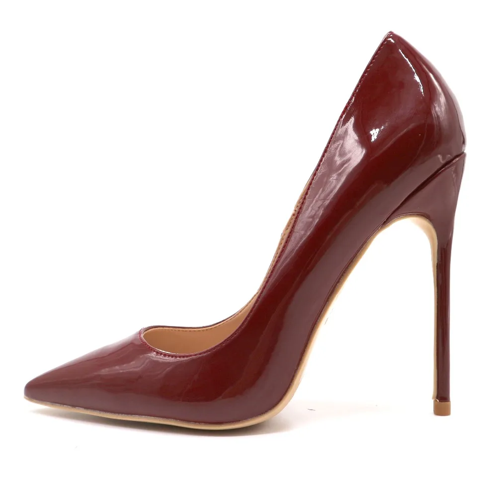 Женские туфли лодочки из лакированной кожи с острым носком|Женские туфли| |