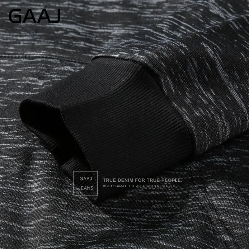 GAAJ мужские толстовки льняные хлопковые винтажные флисовые теплые зимние цвета