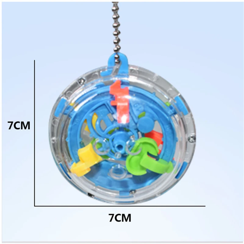 3D Мини шар 36 уровней баланс барьер волшебный Интеллектуальный лабиринт