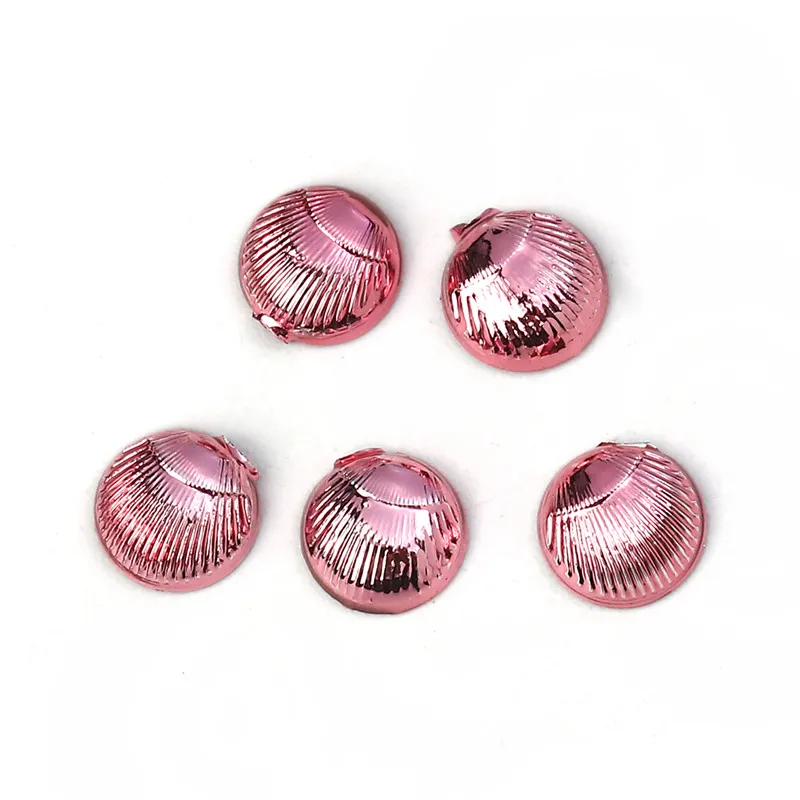 DoreenBeads акриловое купольное уплотнение круглый кабошон зеленый красный перо