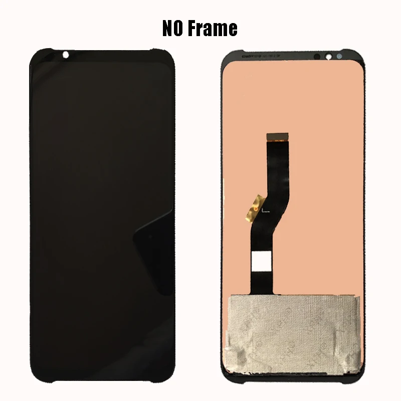 ЖК-дисплей для zte Nubia Red Magic 3 NX629J сенсорный экран дигитайзер полная сборка для zte Nubia Red Magic 3S - Цвет: No frame