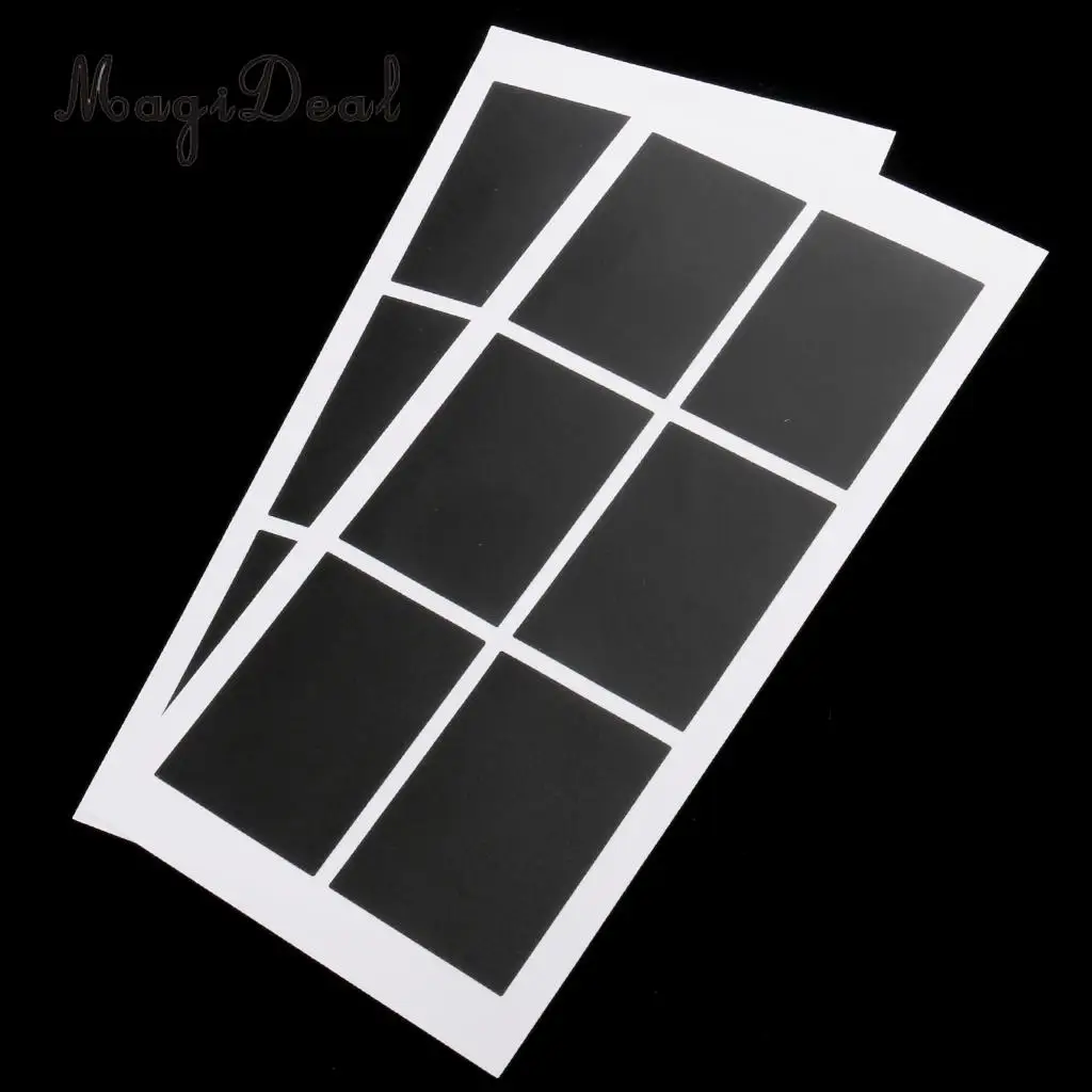 MagiDeal 9x6 шт доска наклейки кухня ярлык на банку DIY ремесло|stickers kitchen|blackboard stickerjar labels