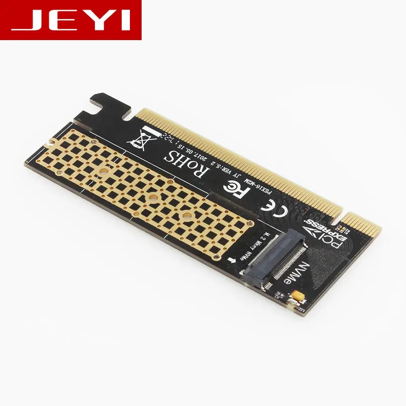 JEYI MX16 M.2 NVMe SSD NGFF к PCIE 3 0 X16 адаптер M ключ интерфейс карты Suppor PCI Express 0x4 2230 2280 Размер m.2