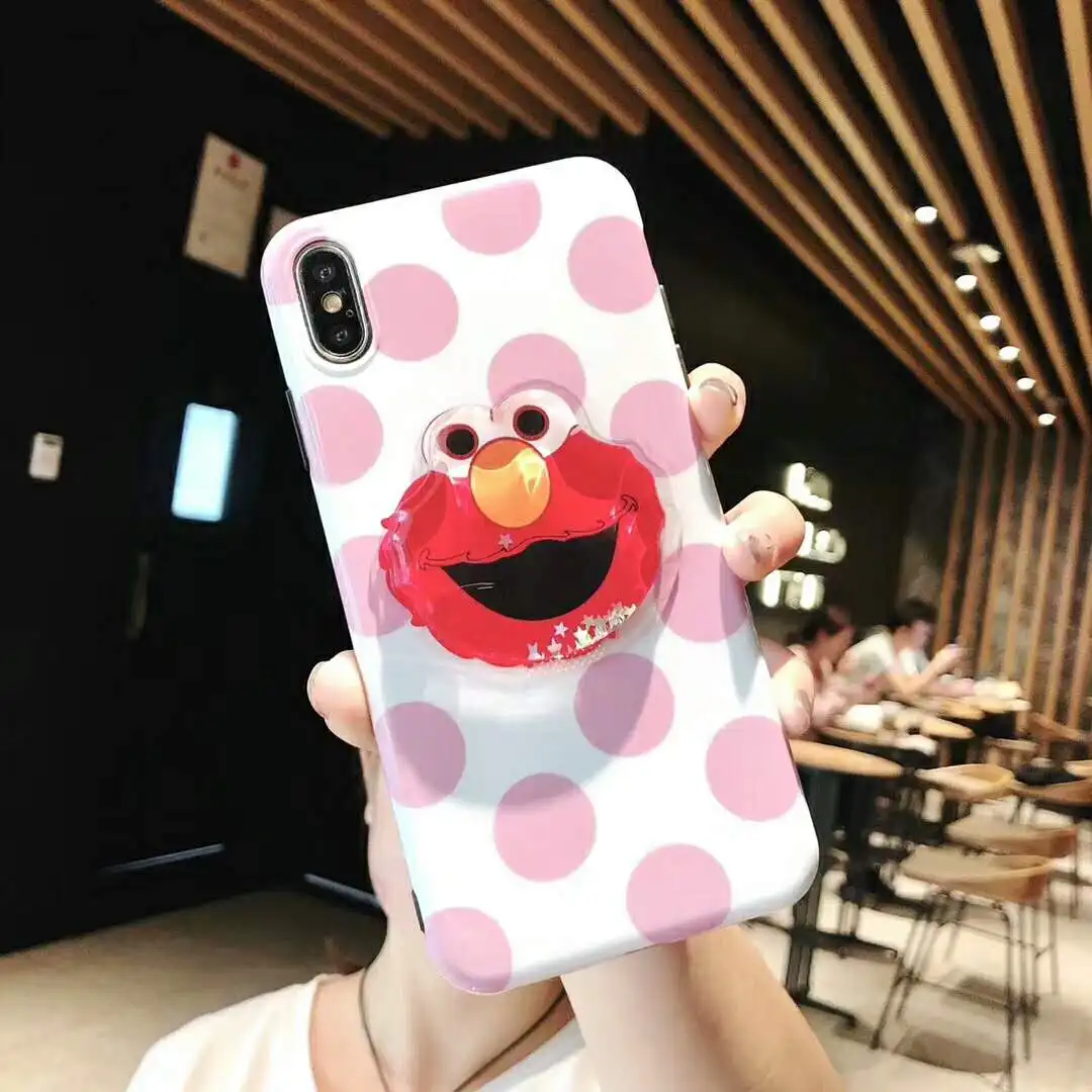Модный мягкий силиконовый чехол для iPhone X XR XS Max 6 6s 7 8 Plus с жидкими звездами |