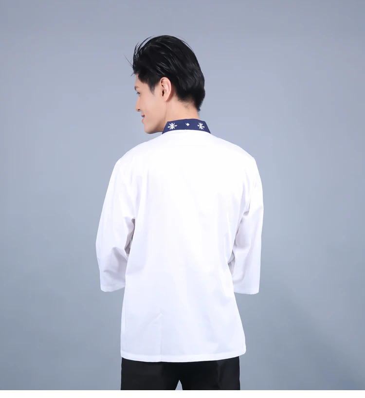 

(Hat-Apron-Shirt)High-grade comfortable work clothes chef Shou servo Korean cuisine Japanese Restaurant kimono clothing