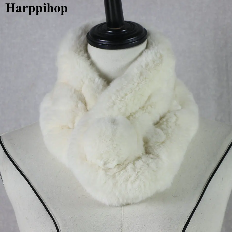 

Fur scarves female Korean version of autumn and winter fashion Variety Scarves Rex Rabbit hair three tube scarlet small gifts