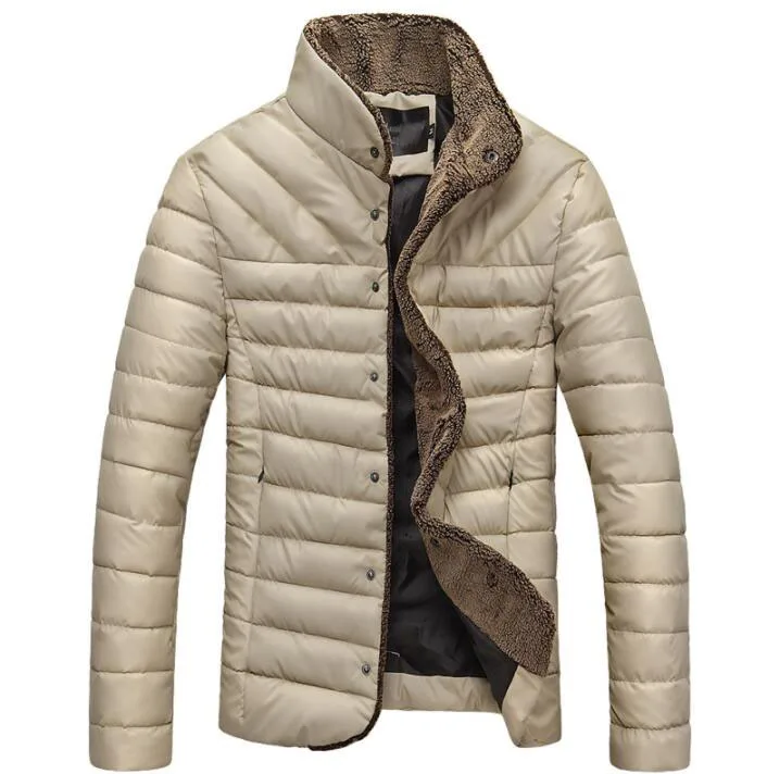 

ZOEQO Fashion Men jacket New Brand Men's Jackets and Coats Male Slim Fleece Outerwear Coat Bomber Jackets For Men