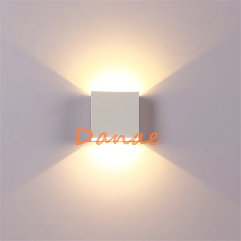 1 шт. современные поверхностные светодиодные Настенные светильники 6 Вт