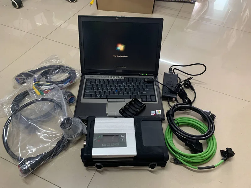 

2020.03v Super MB Star C5 with SSD with laptop D630 Ready to work 4g install with MB SD C5 Special Function Version Software