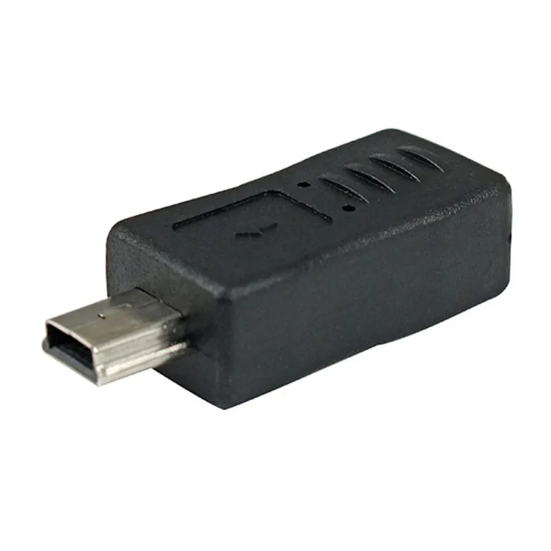 

Горячая продажа Черный Micro USB Женский к Мини USB Мужской адаптер зарядное устройство конвертер адаптер 1X домашнее оборудование