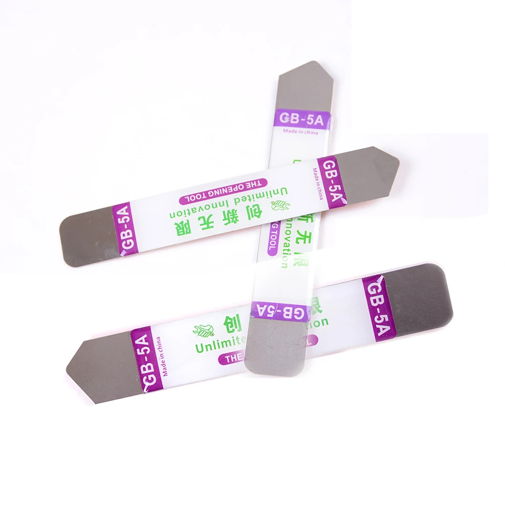 1 шт. лезвие из мягкой нержавеющей стали тонкий рычаг скребок для экрана телефона