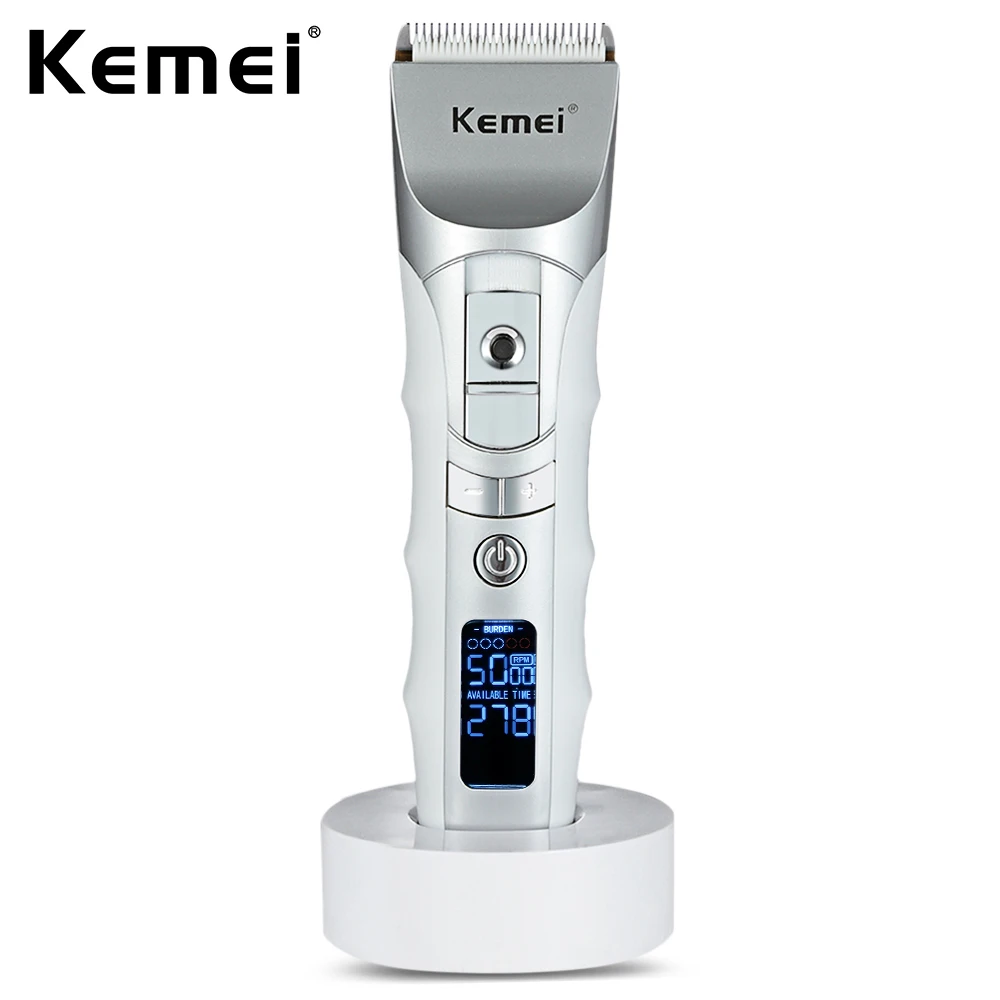 Kemei Профессиональный Перезаряжаемые Парикмахерская Ножницы электробритва