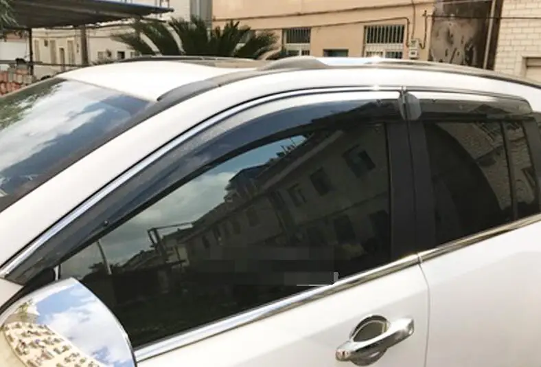 Пластиковый козырек для окна MITSUBISHI Guide отверстие защиты от солнца и дождя