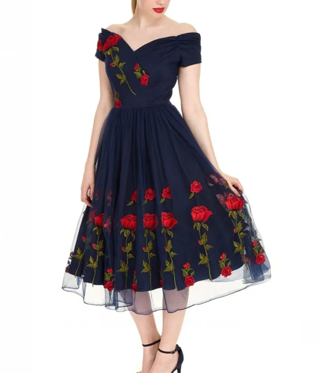 Женское платье размера плюс 5XL винтажное Сетчатое Кружевное миди с открытыми