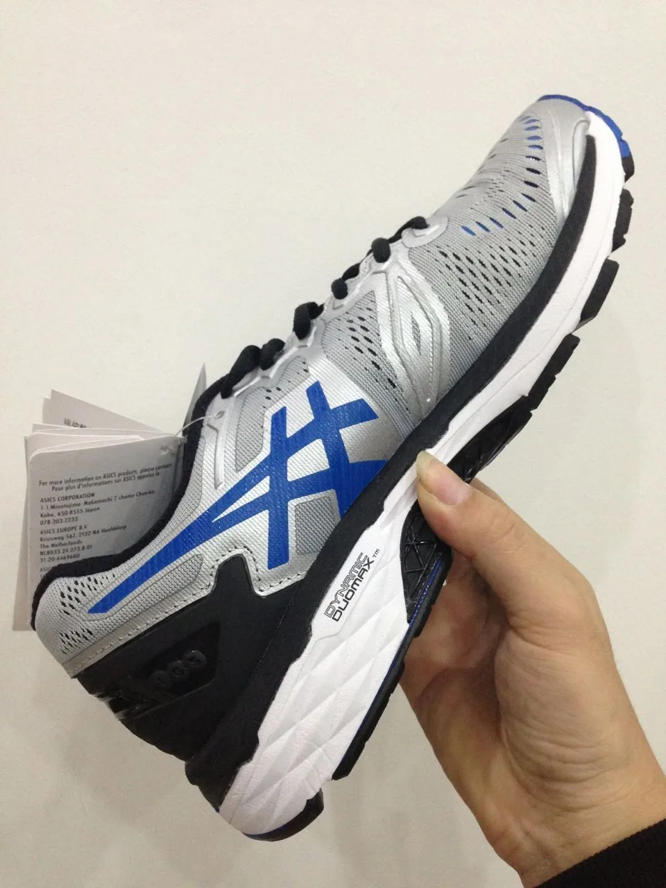 Горячая распродажа Новое поступление официальный ASICS GEL-KAYANO 23 T646N мужские кроссовки спортивная обувь кроссовки уличная спортивная обувь