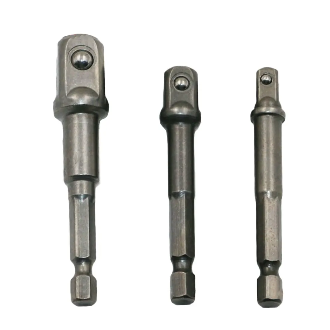 3 шт./компл. 1/4 &quot3/8&quot 1/2 &quotШестигранная дрель с разъемом для отвертки адаптер