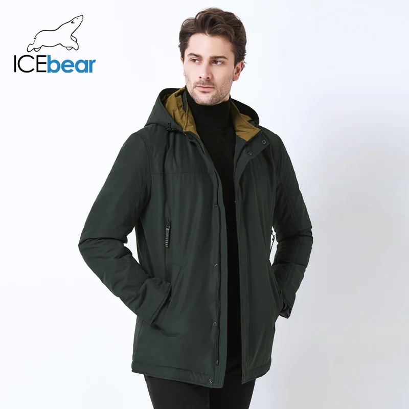 ICEbear 2019 Высококачественная куртка Весенняя новинка повседневная мужская с