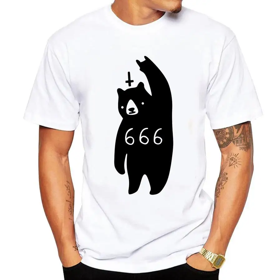 Футболка мужская с забавным принтом повседневная брендовая Модная рубашка