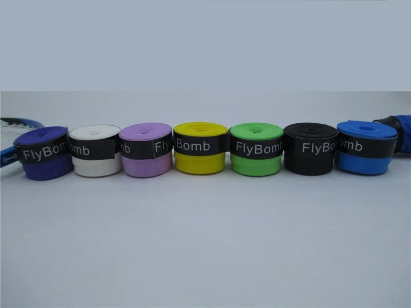 FlyBomb сухая ракетка для бадминтона овергрипы противоскользящие впитывающие пот обертывания краны теннисные ручки ракетка овергрип Sweatband L415OLF