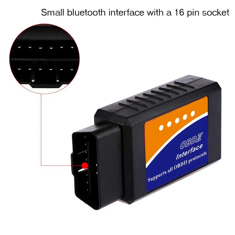 VicTsing OBD 2 ELM327 Bluetooth диагностический сканер двигателя Android PC автоматический