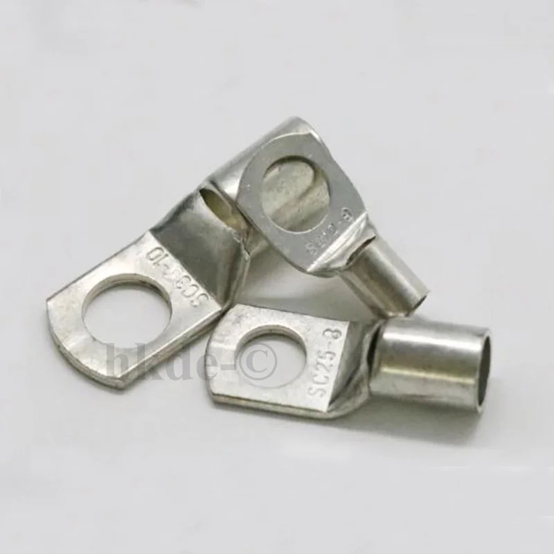 5 шт. медные соединительные клеммы из луженой меди болтовые наконечники для