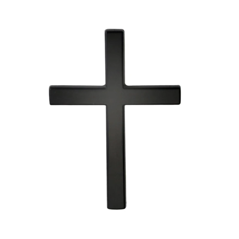 Автомобильный перекрестный христианский 3D стикер автомобильная Передняя