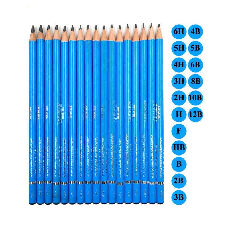 17pcs Sketch Set G Профессиональный набор карандашей для рисования, 38 шт., 3H-8B, набор карандашей для рисования, угольные карандаши с 36 отверстиями, Холщовая Сумка для карандашей - Цвет: 17pcs Sketch Set G