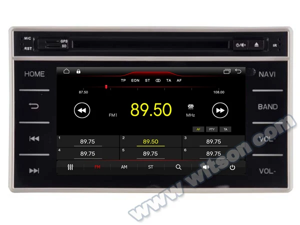 WITSON Android 10 0 автомобильная аудиосистема для TOYOTA HILUX 2015/REVO 2015 автомобильный dvd плеер