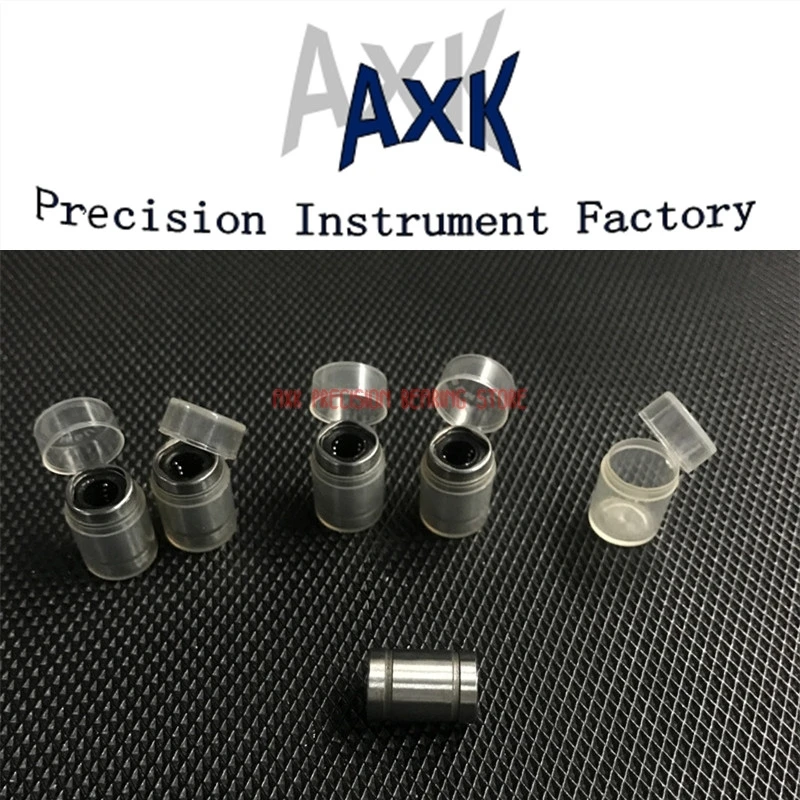 Линейная направляющая AXK Cnc Router Parts 4 шт./лот Lm5uu 5 мм * 10 15 линейная