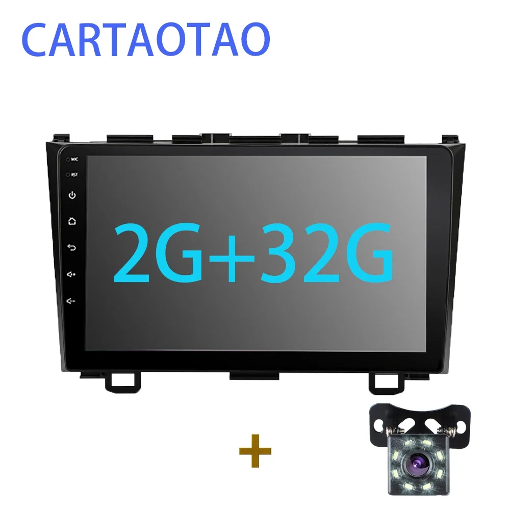 G-702-CRV-SXT-2G 2G+ 32G 2din Android 8,1 автомобильный Радио dvd-плеер для Honda CRV CR-V 2006-2011 автомобильный стерео gps навигатор WiFi BT 1024*600 мультимедиа - Цвет: G-702-CRV-SXT-2G