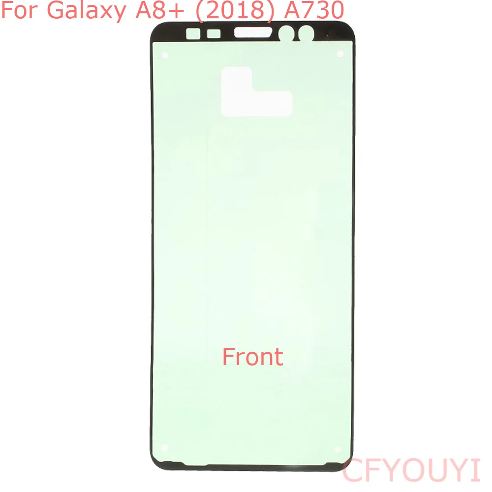 Задняя крышка батарейного отсека передняя рамка корпуса клейкая наклейка для