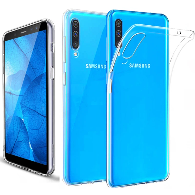 

SUREHIN case for Samsung galaxy A50 A70 A40S A30s A20E M30 A20S A10S S10e S9 S8 PLus transparent clear soft silicone case cover