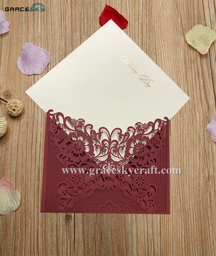 50 шт. Бесплатная доставка Лазерная резка горячая Распродажа европейские цветы